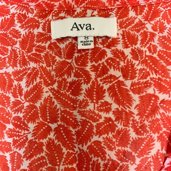 Ava. wrap shirt - Picture 3 of 4